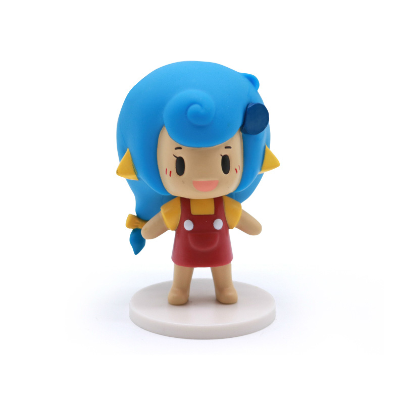 Figura e miniatura de plástico de PVC colorido personalizado